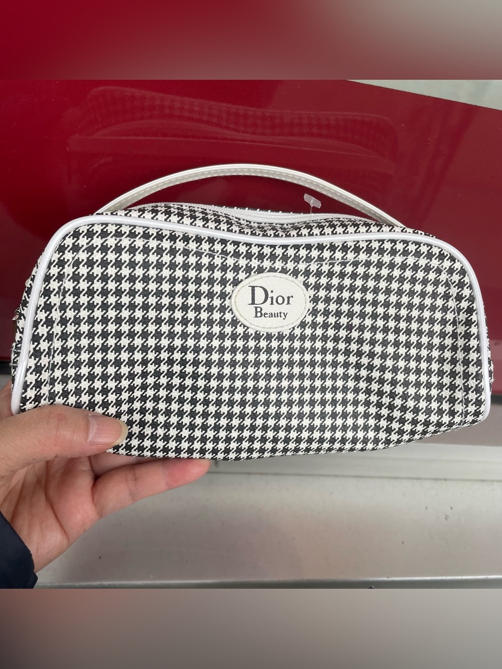 NWOT Vintage Dior Beauty Cosmetic Bag